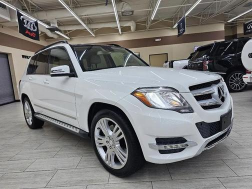 White 2014 Mercedes-Benz GLK-Class GLK 350 4MATIC