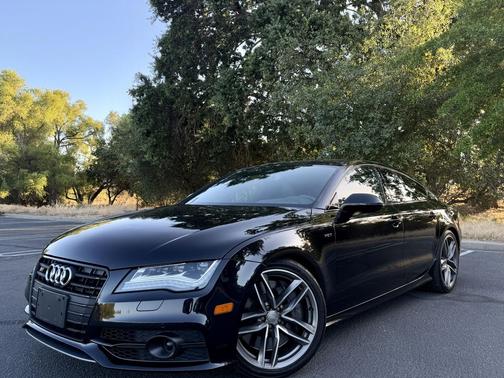 Black 2015 Audi S7 4.0T