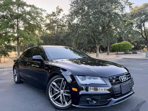 Black 2015 Audi S7 4.0T