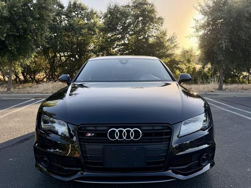 Black 2015 Audi S7 4.0T