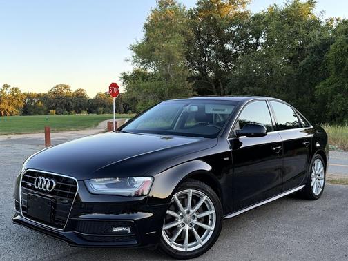 Black 2015 Audi A4 2.0T Premium Plus