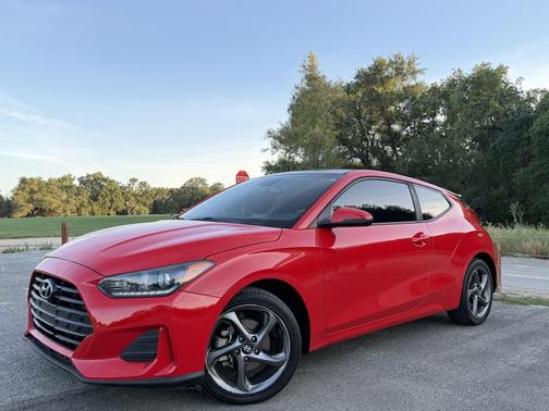 Racing Red 2019 Hyundai Veloster 2
