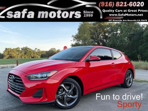 Racing Red 2019 Hyundai Veloster 2