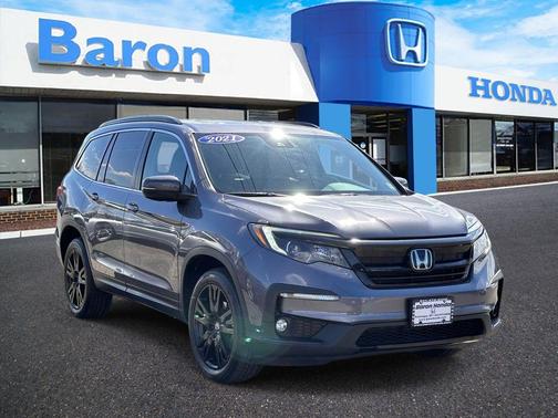 Modern Steel Metallic 2021 Honda Pilot Special Edition
