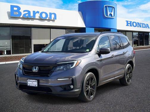 Modern Steel Metallic 2021 Honda Pilot Special Edition