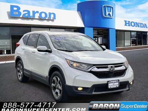 White 2017 Honda CR-V EX