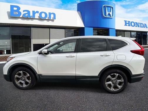 White 2017 Honda CR-V EX