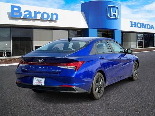 Intense Blue 2023 Hyundai ELANTRA HEV Blue