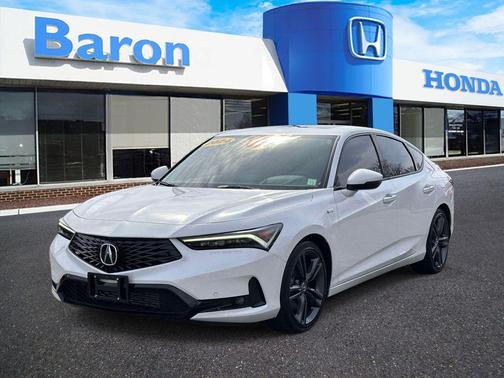 White 2024 Acura Integra A-Spec Technology