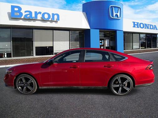 Red 2023 Honda Accord Hybrid Sport