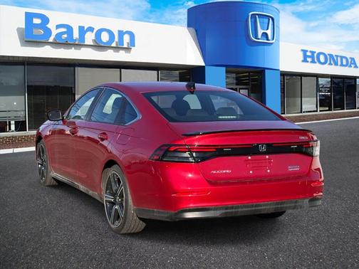 Red 2023 Honda Accord Hybrid Sport