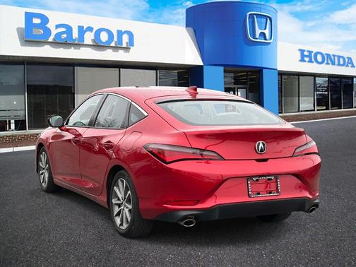 Red 2025 Acura Integra Base