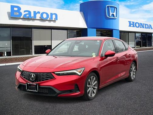 Red 2025 Acura Integra Base