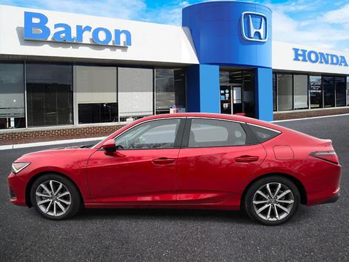 Red 2025 Acura Integra Base