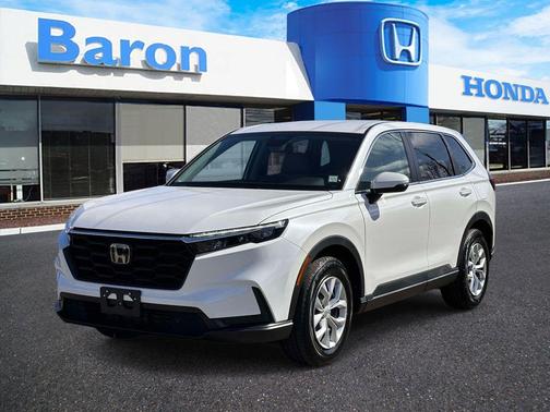 Platinum White Pearl 2025 Honda CR-V LX