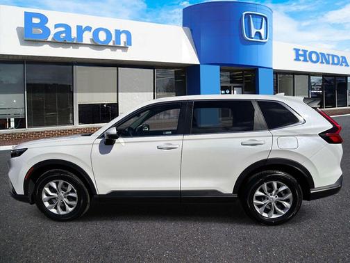 Platinum White Pearl 2025 Honda CR-V LX