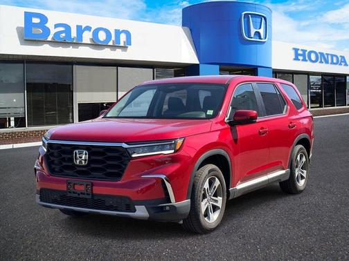 Radiant Red Metallic II 2025 Honda Pilot EX-L