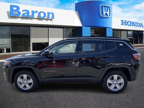 Diamond Black 2022 Jeep Compass Latitude