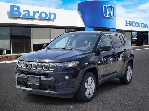 Diamond Black 2022 Jeep Compass Latitude