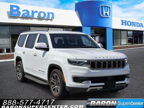 Bright White Clearcoat 2022 Jeep Wagoneer Series III