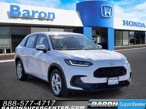 Platinum White Pearl 2023 Honda HR-V LX