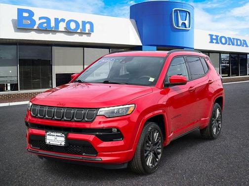 Redline Pearlcoat 2022 Jeep Compass Limited