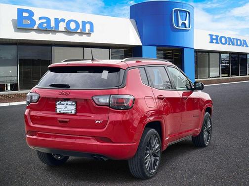 Redline Pearlcoat 2022 Jeep Compass Limited