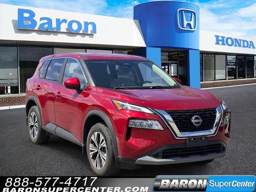 Scarlet Ember 2023 Nissan Rogue SV