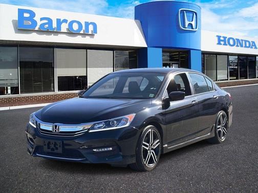 Crystal Black Pearl 2017 Honda Accord Sport SE