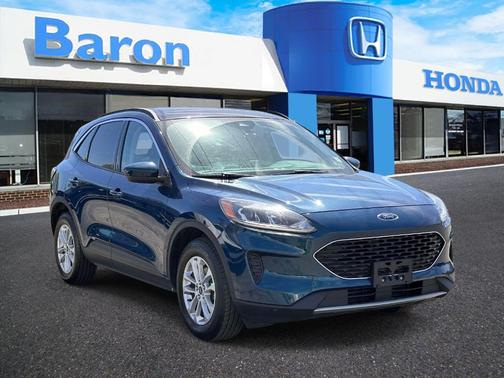 Green Metallic 2020 Ford Escape SE