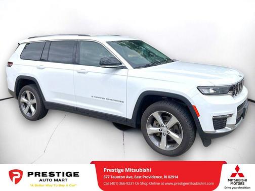 Bright White Clearcoat 2021 Jeep Grand Cherokee L Limited