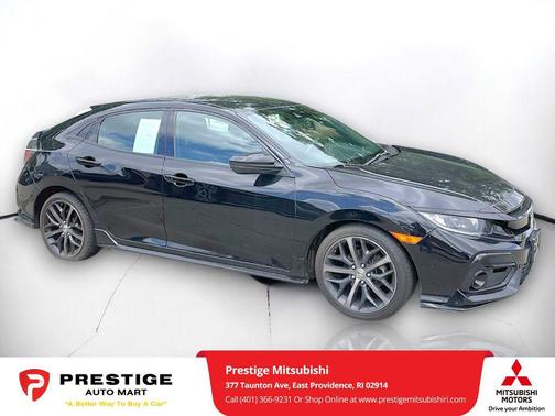 Crystal Black Pearl 2020 Honda Civic Sport