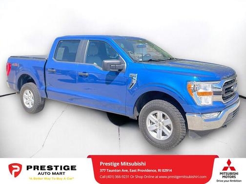 Atlas Blue Metallic 2022 Ford F-150 XLT