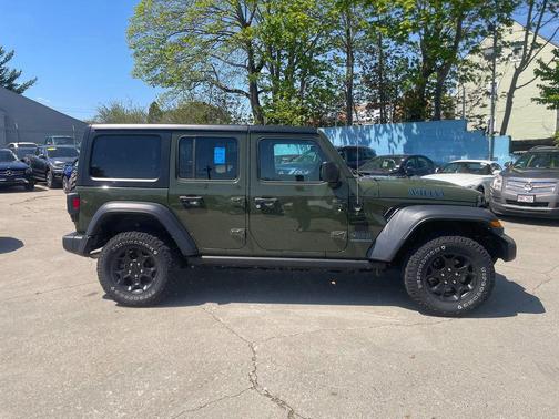 Sarge Green Clearcoat 2023 Jeep Wrangler 4xe Willys