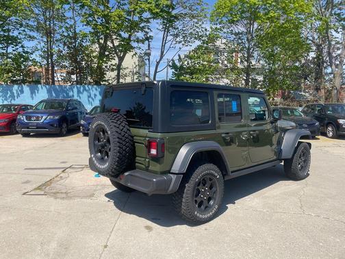 Sarge Green Clearcoat 2023 Jeep Wrangler 4xe Willys