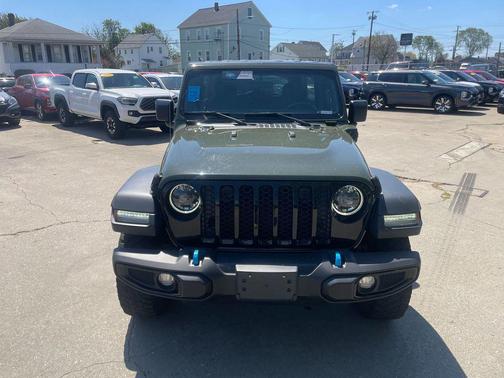 Sarge Green Clearcoat 2023 Jeep Wrangler 4xe Willys