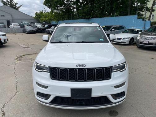 Bright White Clearcoat 2019 Jeep Grand Cherokee High Altitude