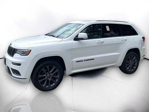 Bright White Clearcoat 2019 Jeep Grand Cherokee High Altitude