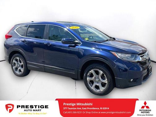Obsidian Blue Pearl 2017 Honda CR-V EX