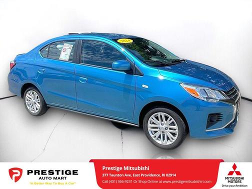 Sapphire Blue Metallic 2024 Mitsubishi Mirage G4 LE