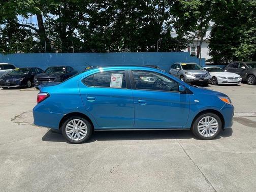Sapphire Blue Metallic 2024 Mitsubishi Mirage G4 LE