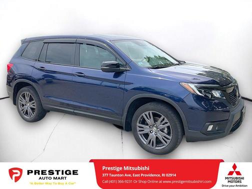 Obsidian Blue Pearl 2020 Honda Passport AWD EX-L