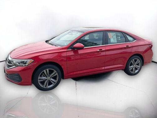 Kings Red Metallic 2023 Volkswagen Jetta 1.5T SE