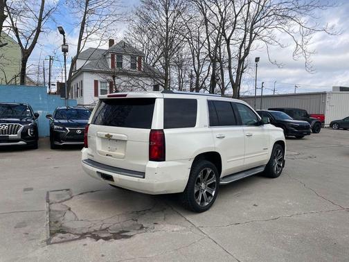 White Diamond Tricoat 2015 Chevrolet Tahoe LTZ