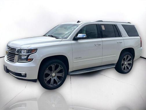 White Diamond Tricoat 2015 Chevrolet Tahoe LTZ
