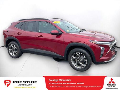 Crimson Metallic 2025 Chevrolet Trax LT