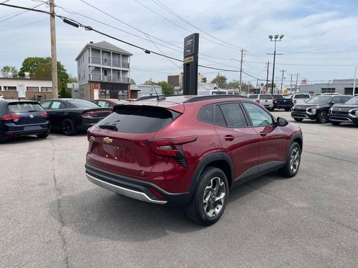 Crimson Metallic 2025 Chevrolet Trax LT