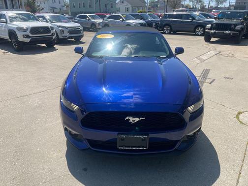 Deep Impact Blue Metallic 2016 Ford Mustang EcoBoost Premium
