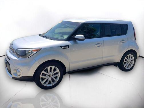 Bright Silver 2018 Kia Soul +