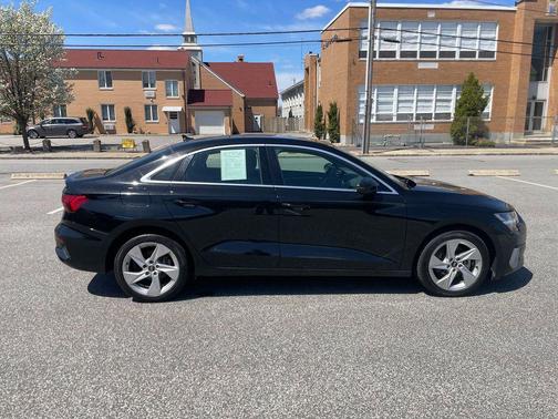 Brilliant Black 2022 Audi A3 Premium